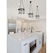 Z-Lite Cape Harbor Pendant, 1-Light, 13 In.W x 9 In.H, Matte Black/Water hammered 7503P13-MB - alternate 6